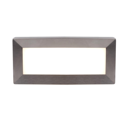 Searchlight - 0762 - Searchlight Ankle Outdoor Wall Light- Satin Silver Metal & Polycarbonate Search Light Part Number 0762