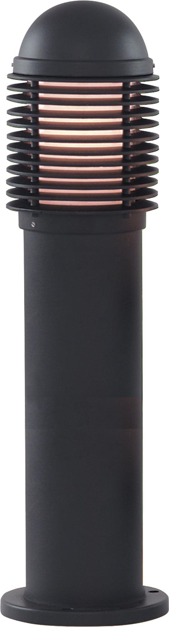 Searchlight - 1081-450 - Searchlight Bollards Outdoor Post - Black Metal & White Acrylic Search Light Part Number 1081-450