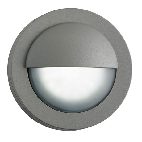 Searchlight - 1402GY - Searchlight Bangor Outdoor Wall Light- Grey Metal & Polycarbonate Search Light Part Number 1402GY