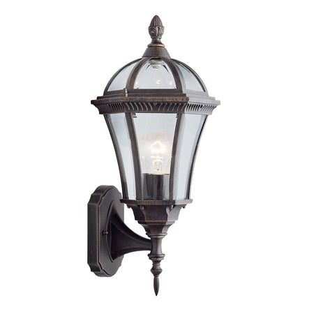 Searchlight - 1565 - Searchlight Capri Outdoor Uplight - Aluminium, Rustic Brown & Glass,IP44 Search Light Part Number 1565