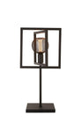 Searchlight Plaza Table Lamp - Matt Black Metal Search Light Part Number 23201-1BK