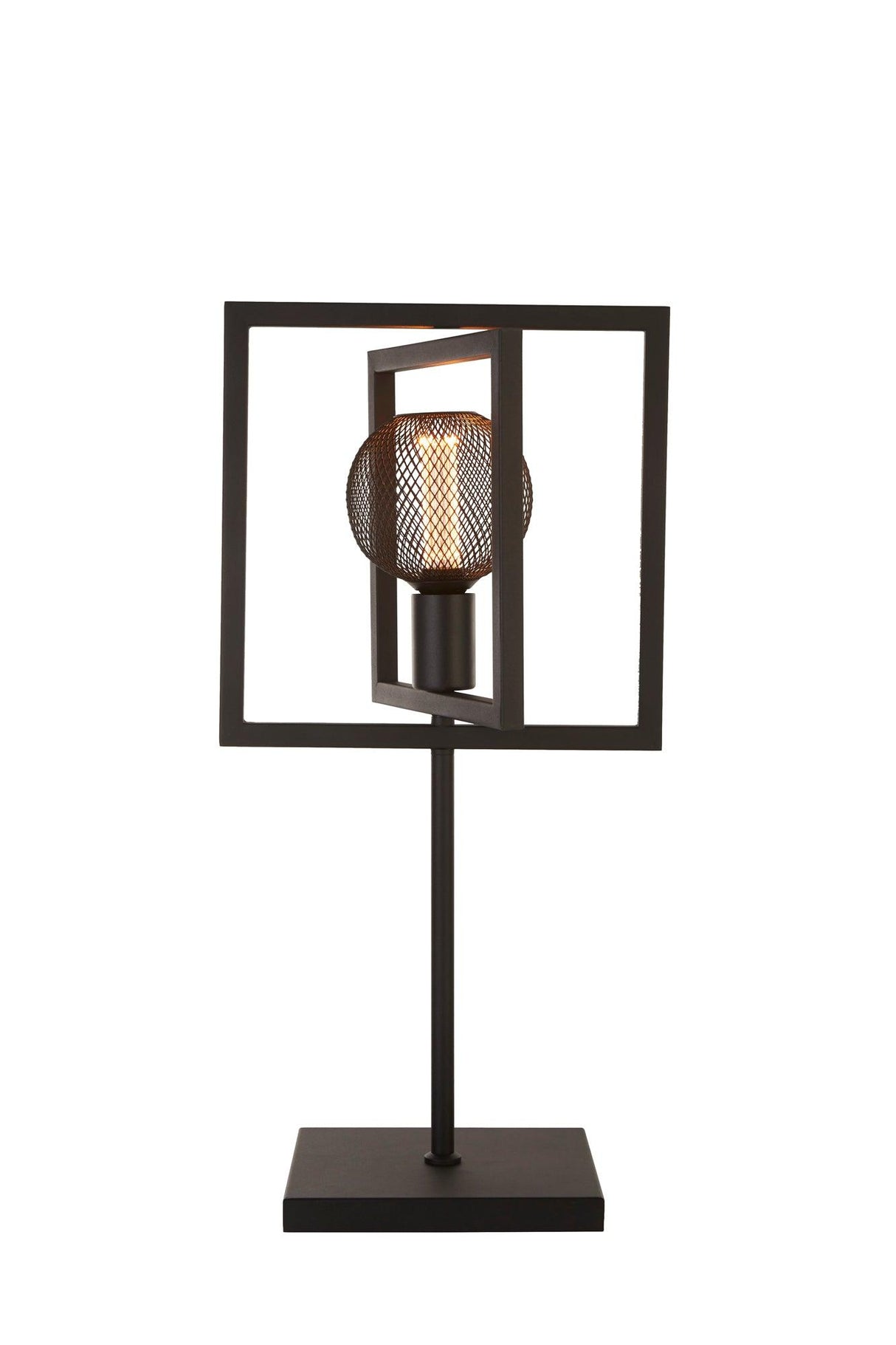 Searchlight - 23201-1BK - Searchlight Plaza Table Lamp - Matt Black Metal Search Light Part Number 23201-1BK