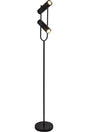 Searchlight - 2792BK - Searchlight Telescope 2Lt Floor Lamp - Matt Black Metal Search Light Part Number 2792BK