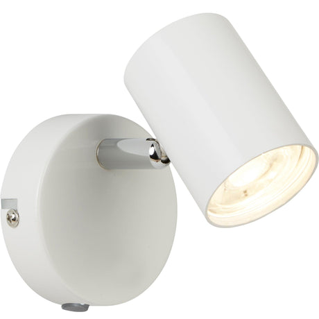 Searchlight - 3171WH - Searchlight Rollo Spotlight Wall Light - White Metal Search Light Part Number 3171WH