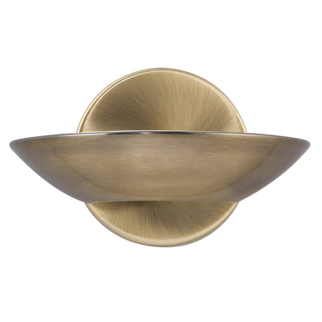 Searchlight - 3209AB - Searchlight Sardina Uplight Wall Light - Antique Brass Metal Search Light Part Number 3209AB