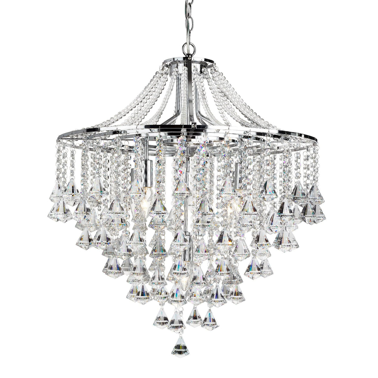 Searchlight - 3495-5CC - Chandelier