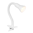 Searchlight - 4122WH - Searchlight Desk Partners Flex Clip Task Lamp - White Metal Search Light Part Number 4122WH