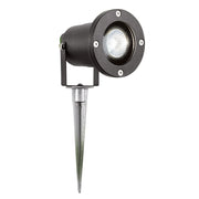 Searchlight - 5001BK-LED - Searchlight Spikey Outdoor Spotlight - Black Metal & Polycarbonate Search Light Part Number 5001BK-LED