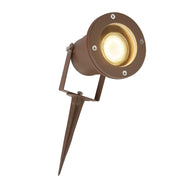 Searchlight - 5001RUS-LED - Searchlight Spikey Outdoor Spike - Rust Brown Metal Search Light Part Number 5001RUS-LED