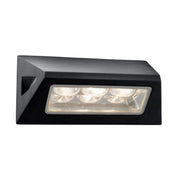 Searchlight - 5513BK - Searchlight Peru LED Outdoor Wall Light - Black & Glass Diffuser,IP44 Search Light Part Number 5513BK