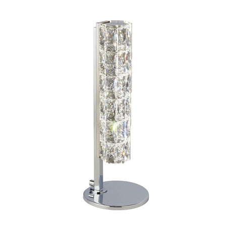 Searchlight - 5862CC - Searchlight Remy LED Table Lamp - Chrome & Clear Crystal Trim Search Light Part Number 5862CC