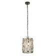 Searchlight - 6581-1CC - Searchlight Bijou Pendant - Chrome Metal & Crystal Glass Search Light Part Number 6581-1CC