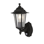 Searchlight - 68001BK - Searchlight Alex Outdoor Wall Light - Black Metal & Glass Search Light Part Number 68001BK