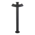 Searchlight - 7264-730 - Searchlight Mushroom Outdoor Post - Dark Grey & Opal Polycarbonate Search Light Part Number 7264-730