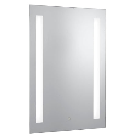 Searchlight - 7450 - Searchlight Bathroom Mirror w Shaving Socket - Chrome & Frosted, IP44 Search Light Part Number 7450