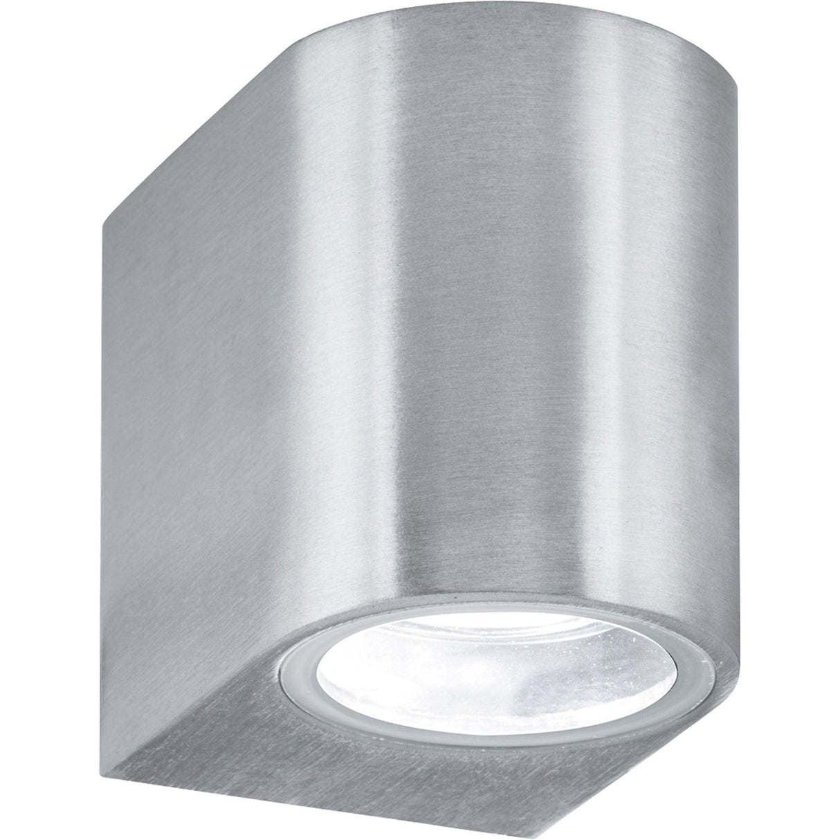 Searchlight - 8008-1SS-LED - Searchlight Eiffel Outdoor Wall Light - Satin Silver, Clear & Frosted Search Light Part Number 8008-1SS-LED