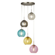 Searchlight - 8135-5SS - Pendant