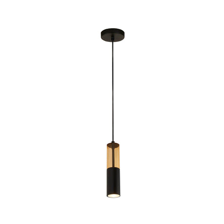 Searchlight - 82121-1BK - Searchlight Merrygold Pendant - Black Metal & Amber Acrylic Search Light Part Number 82121-1BK