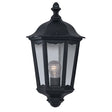 Searchlight - 82505BK - Searchlight Alex Outdoor Wall Light - Black Metal & Glass Search Light Part Number 82505BK