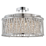 Searchlight - 8335-5CC - Searchlight Elise 5Lt Pendant/Semi-Flush - Chrome & Crystal Search Light Part Number 8335-5CC