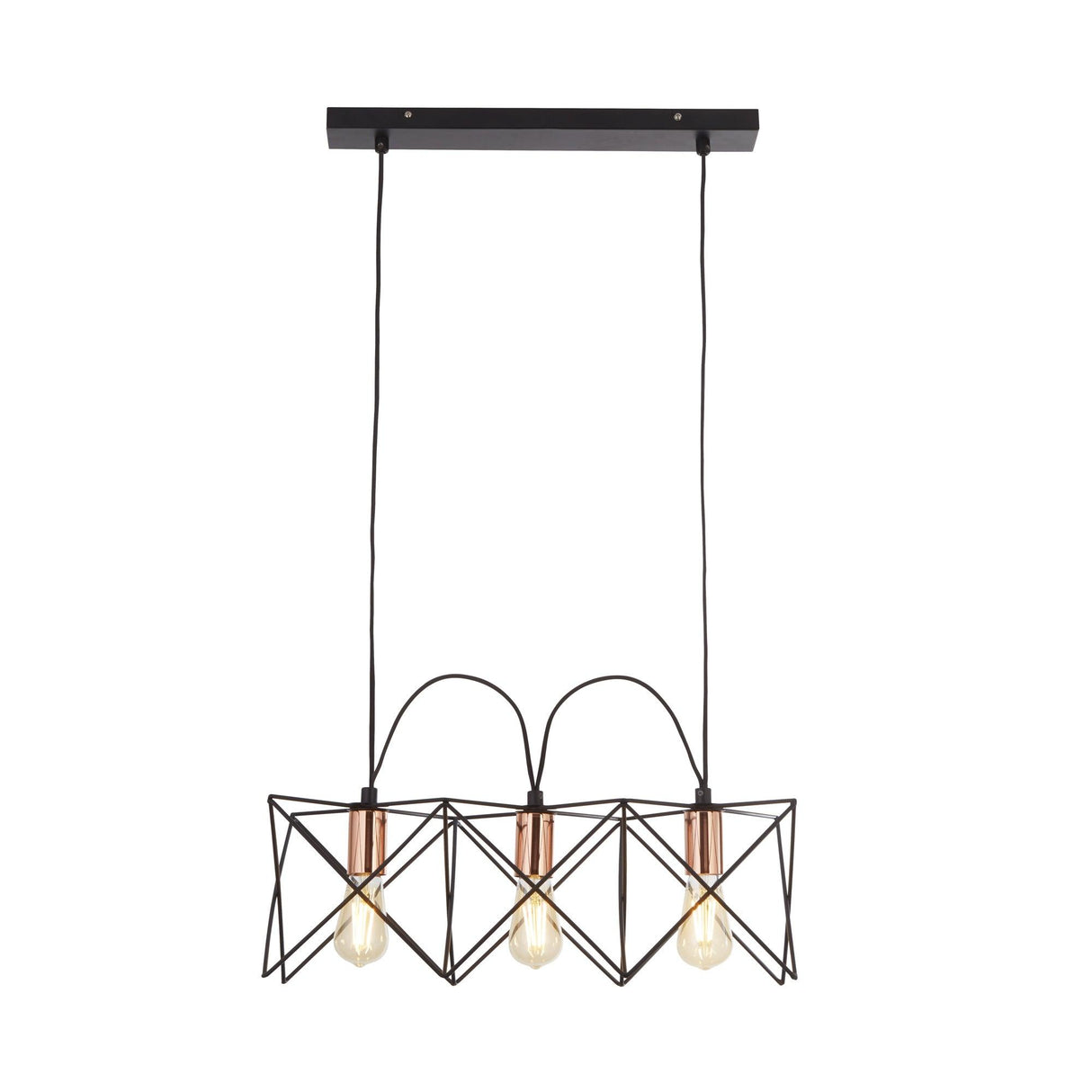 Searchlight - 8413-3BK - Pendant