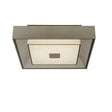 Searchlight - 8674SS - Searchlight Rhea LED Flush Ceiling Light - Silver & Crystal Sand Search Light Part Number 8674SS