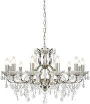 Searchlight - 87312-12SS - Chandelier