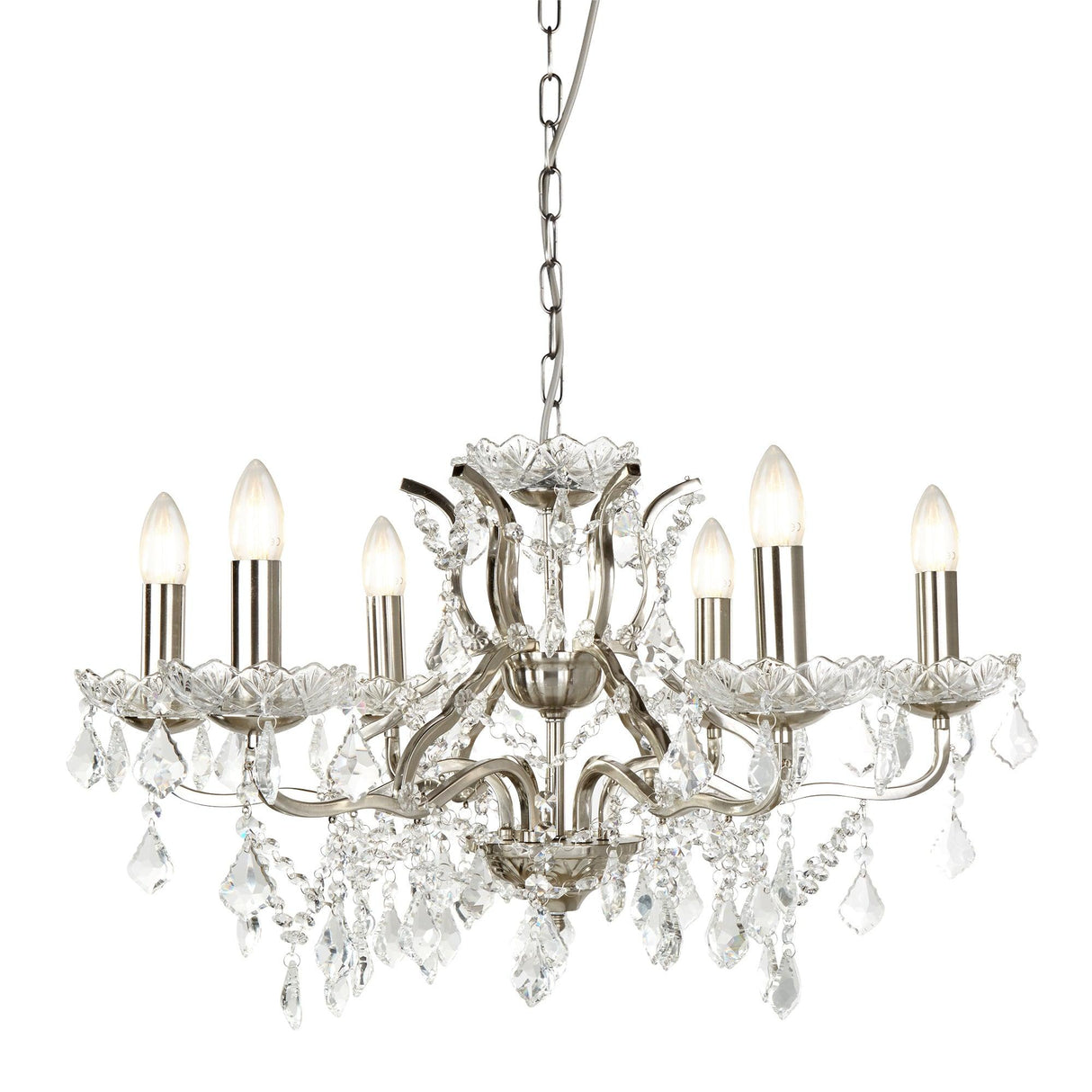 Searchlight - 8736-6SS - Chandelier