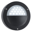 Searchlight - 8744BK - Searchlight Bangor LED Outdoor Flush - Black & Polycarbonate, IP44 Search Light Part Number 8744BK