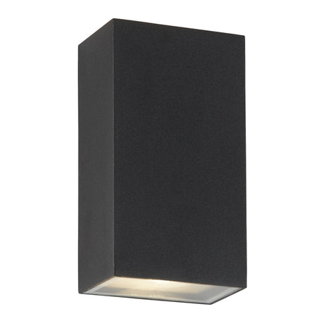 Searchlight - 8852BK - Searchlight Stirling Outdoor Wall Light - Black Metal & Glass Search Light Part Number 8852BK