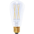 Segula - FL-CP-LSQ6ESC/DIM SEG - Segula LED Edison ST64 Rustika Lamp 6W 470lm E27 Edison Screwed Cap Clear Dimmable