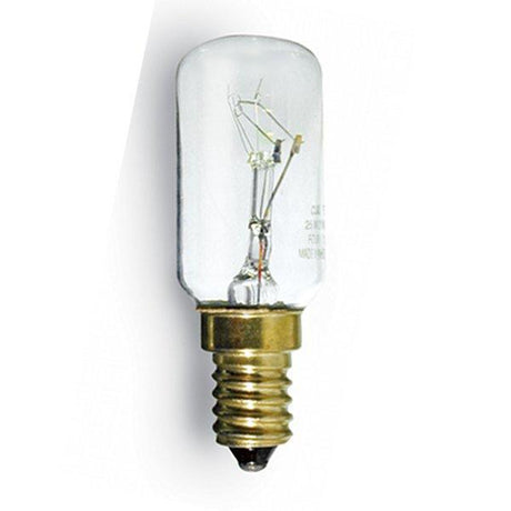 Sylvania - FL-CP-25SET/SES SYL - Sylvania 7352 Tubular 230V 25W E14 Small Edison Screwed Cap Clear 29x94mm