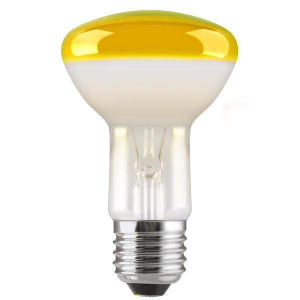 Sylvania - FL-CP-40R64ESY SYL - Sylvania Incandescent Reflectors R64 240V 40W E27 YELLOW Sylvania Part Number = 15663