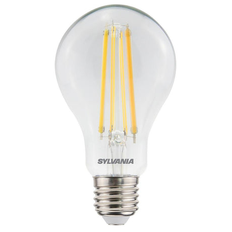 Sylvania - FL-CP-L11.2ESCVWW/DIM SYL - Sylvania LED Filament Sylvania Toledo RT LED GLS 11.2W E27 Clear 2700K Dimmable Part Number = 0029315