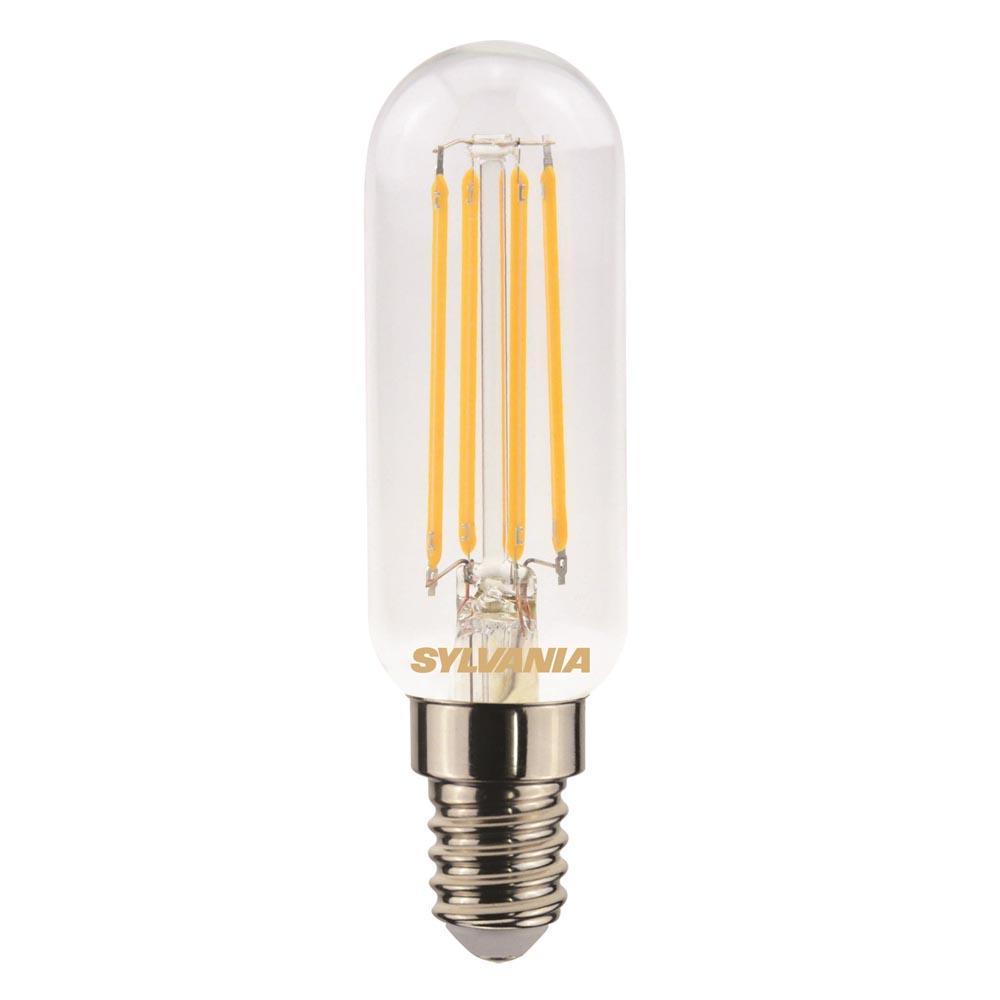 Sylvania - FL-CP-L4.5SET/SESC 25X90 SLI - Sylvania LED Filament Tubular Lamp 4.5W SES 25x90mm Clear 2700K MPN = 29542