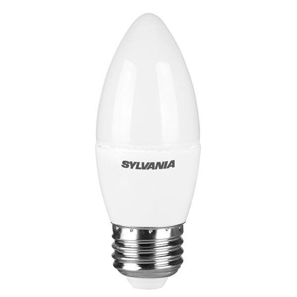 Sylvania - FL-CP-LCND6.5ESOVWW SYL - Sylvania LED Candle 6.5W E27 827 2,700K opal MPN = 26933