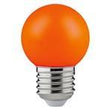 Sylvania - FL-CP-LRND45ESA SLI - Sylvania Sylvania ToLEDo LED 45mm Golf Ball 1W E27 Orange - Manufacturers part Number = 27541EAN Number = 5410288275413