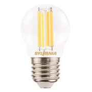 Sylvania - FL-CP-LRND45ESC/6VWW SYL - Sylvania Sylvania LED 45mm Round 6W (60W) ES Clear Very Warm White MPN = 28090