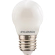 Sylvania - FL-CP-LRND45ESO/4.5CW/DIM SLI - Sylvania 29495 Sylvania LED 45mm Round 4.5W ES Frosted Cool White Dimmable LED 45mm Round LED Lamps