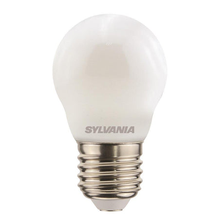 Sylvania - FL-CP-LRND45ESO/6VWW SYL - Sylvania Sylvania LED 45mm Round 6W (60W) ES Opal Very Warm White MPN = 28093