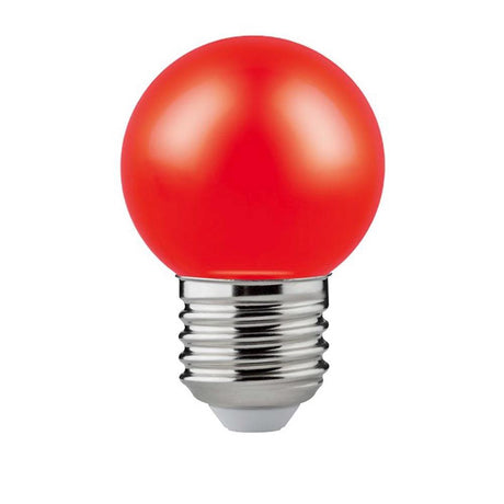 Sylvania - FL-CP-LRND45ESR SLI - Sylvania Sylvania ToLEDo LED 45mm Golf Ball 1W E27 Red MPN = 27529